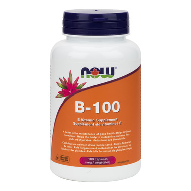 Buy NOW Foods B-100 B Vitamins Blend At Well.ca | Free Shipping $35+ In ...