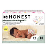 The Honest Company Club Box Diapers Rose Blossom and Tutu Cute