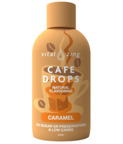 Vital Zing Cafe Drops Caramel 