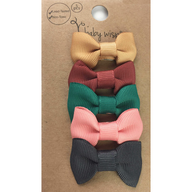 Baby Wisp 5 Charlotte Bows Snap Dear Diary Clip