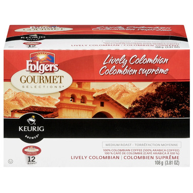 Folgers Colombian Medium Roast Single Serve Capsules Folgers Colombian Medium Roast Single Serve Capsules