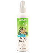 Spray désodorisant pour animaux de compagnie en poudre pour bébé de TropiClean