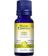 Divine Essence Lemon Organic Essential Oil