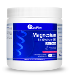 CanPrev Magnesium Bis-Glycinate 250 Ultra Gentle Juicy Blueberry