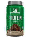 Ergogenics Nutrition Plant Protein + Greens Coffee Flavour