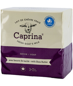 Caprina Soap Bar With Fresh Goat's Milk Shea Butter