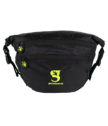 Geckobrands Lightweight Dry Bag Waist Pouch Black & Neon Green