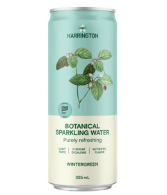 Harrington Botanical Sparkling Water Wintergreen