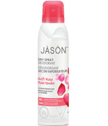 Jason déodorant en spray sec rose doux