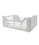 Aykasa Midi Foldable Crate White 