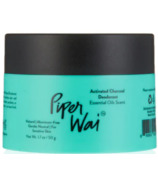 image of PiperWai Activated Charcoal Natural Deodorant with sku:128700