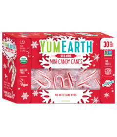 YumEarth Organic Holiday Mini Candy Canes
