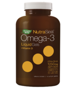 NutraSea Omega-3 Liquid Gels + Vitamin D 