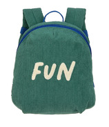 Lassig Little Gang Tiny Backpack Cord Fun Ocean Green