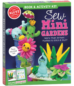 Klutz Sew Mini Gardens