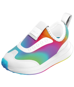 Native Shoes Robbie Dash Print Shell White Rainbow