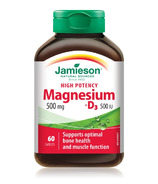 Magnésium + D3 haute puissance de Jamieson
