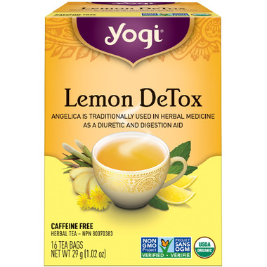 Buy Yogi Tea Lemon Detox Tea At Well Ca Free Shipping 35 In Canada