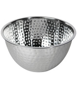 Now Designs Hammer Dots Steel Mixing Bowl Large