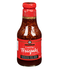 Kikkoman Takumi Teriyaki Gochujang Spicymiso Sauce
