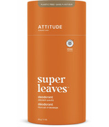 ATTITUDE Super Leaves déodorant naturel sans plastique aux feuilles d'oranger