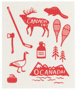 Now Designs Ecologie Swedish Dishcloth Cloth O Canada
