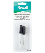 Rexall Glass Eye & Ear Medicine Droppers