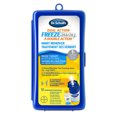 Dr. Scholl\'s Dual Action Freeze Away Wart Remover Dr. Scholl\'s Dual Action Freeze Away Wart Remover