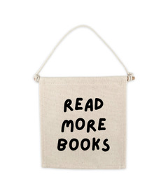 Cherrypick Canvas Hang Sign Read More Books