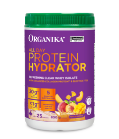 Organika All Day Protein Hydrator Peach Mango