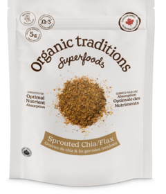 Organic Traditions Sprouted Chia & Flax Seed Powder