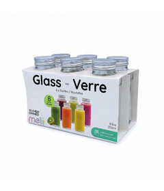 Melii Glass Juice Bottles