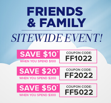 Save with Friends and Family event