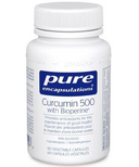 Curcumin 500 avec bioprine Pure Encapsulations
