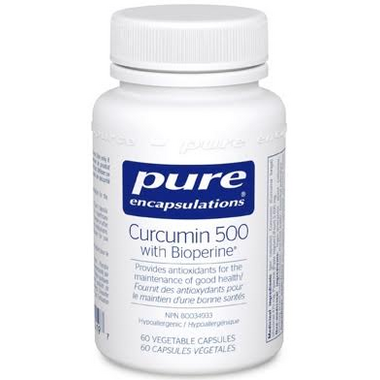 Pure Encapsulations Curcumin 500 with Bioperine Pure Encapsulations Curcumin 500 with Bioperine