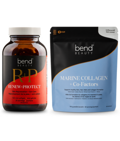 Bend Beauty Renew Softgels + Marine Collagen Bundle