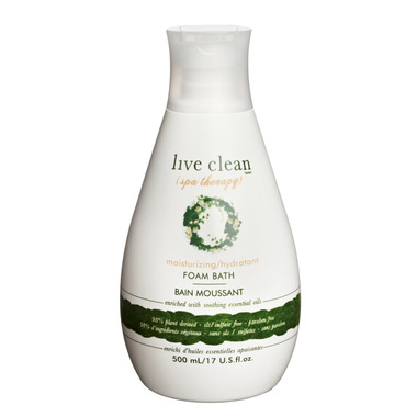 live clean bubble bath