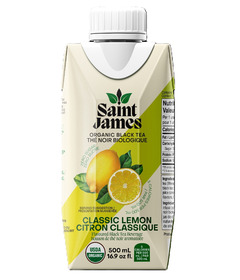 Saint James Organic Black Tea Classic Lemon