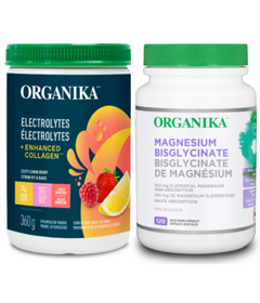 Organika Electrolytes + Enhanced Collagen & Magnesium Bisglycinate Bundle