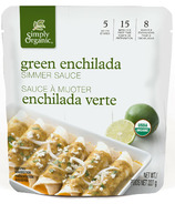 Simply Organic Simmer Sauce Green Enchilada