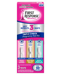First Response Triple Check Pregnancy Test Kit