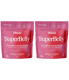 Blume Superbelly Hydration Powder Strawberry Hibiscus 2 Pack