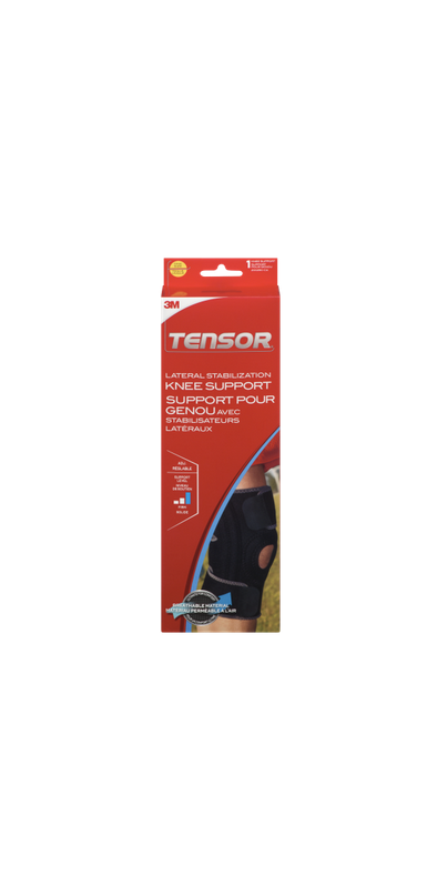 Braces & Supports - 3M Tensor Knee Brace with Side Stabilizers