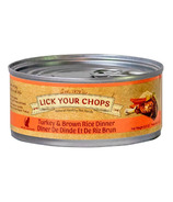 Lick Your Chops Turkey & Brown Rice Dinner For Cats Can