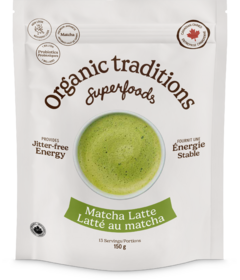 Organic Traditions Matcha Latte with Probiotics