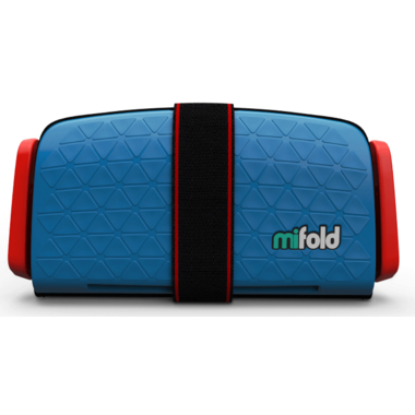 mifold Grab-and-Go Booster Seat Demin Blue mifold Grab-and-Go Booster Seat Demin Blue