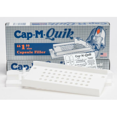 NOW Foods Cap M Quik 1 Size Capsule Filler NOW Foods Cap M Quik 1 Size Capsule Filler