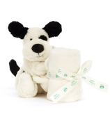 Jellycat Soother Bashful Puppy Noir & Crème