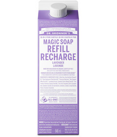 Dr. Bronner's Organic Pure Castile Liquid Soap Refill Lavender