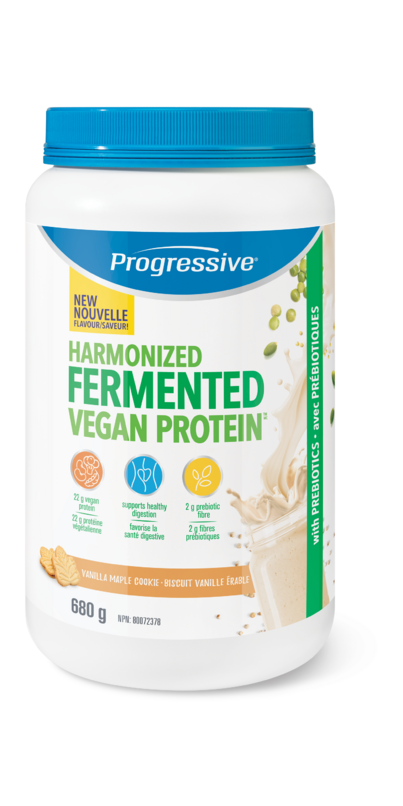 Buy Progressive Harmonized Fermented Vegan Protein Powder Vanilla Maple ...